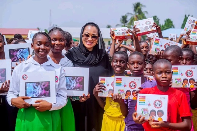 Senator Natasha Distributes Digital Devices to Schools Across Five LGAs in Kogi Central